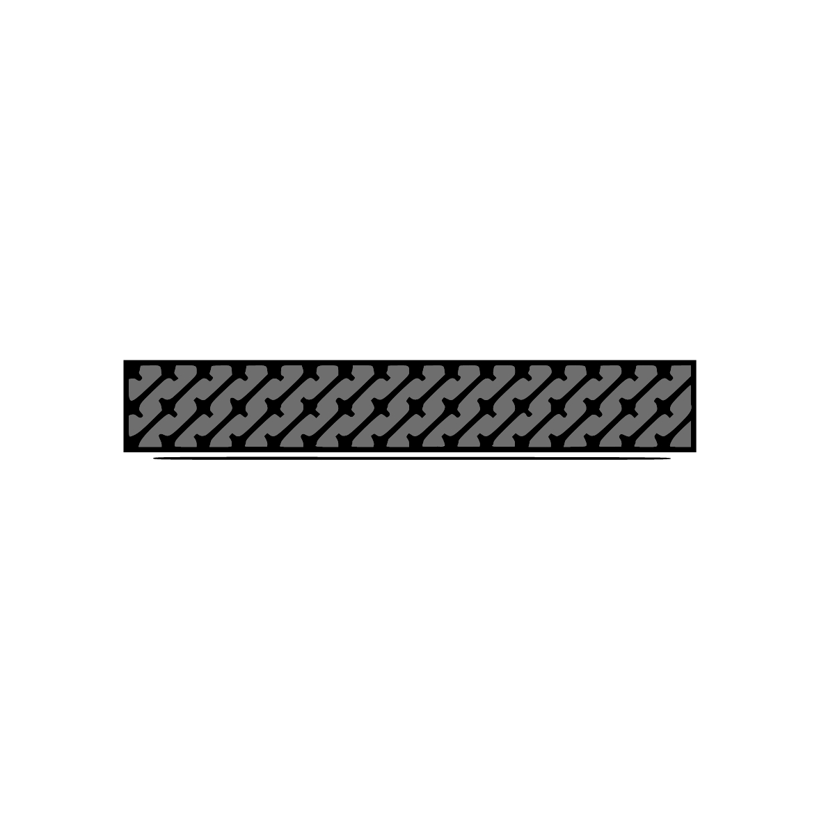 Moosgummi - Moosgummidichtung selbstklebend | 25 mm Breite | Farbe: schwarz