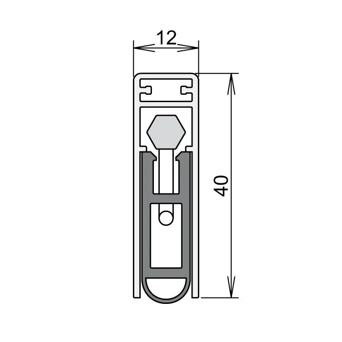 Kältefeind WS | 1208 mm | einseitig auslösbar  (1208 mm)