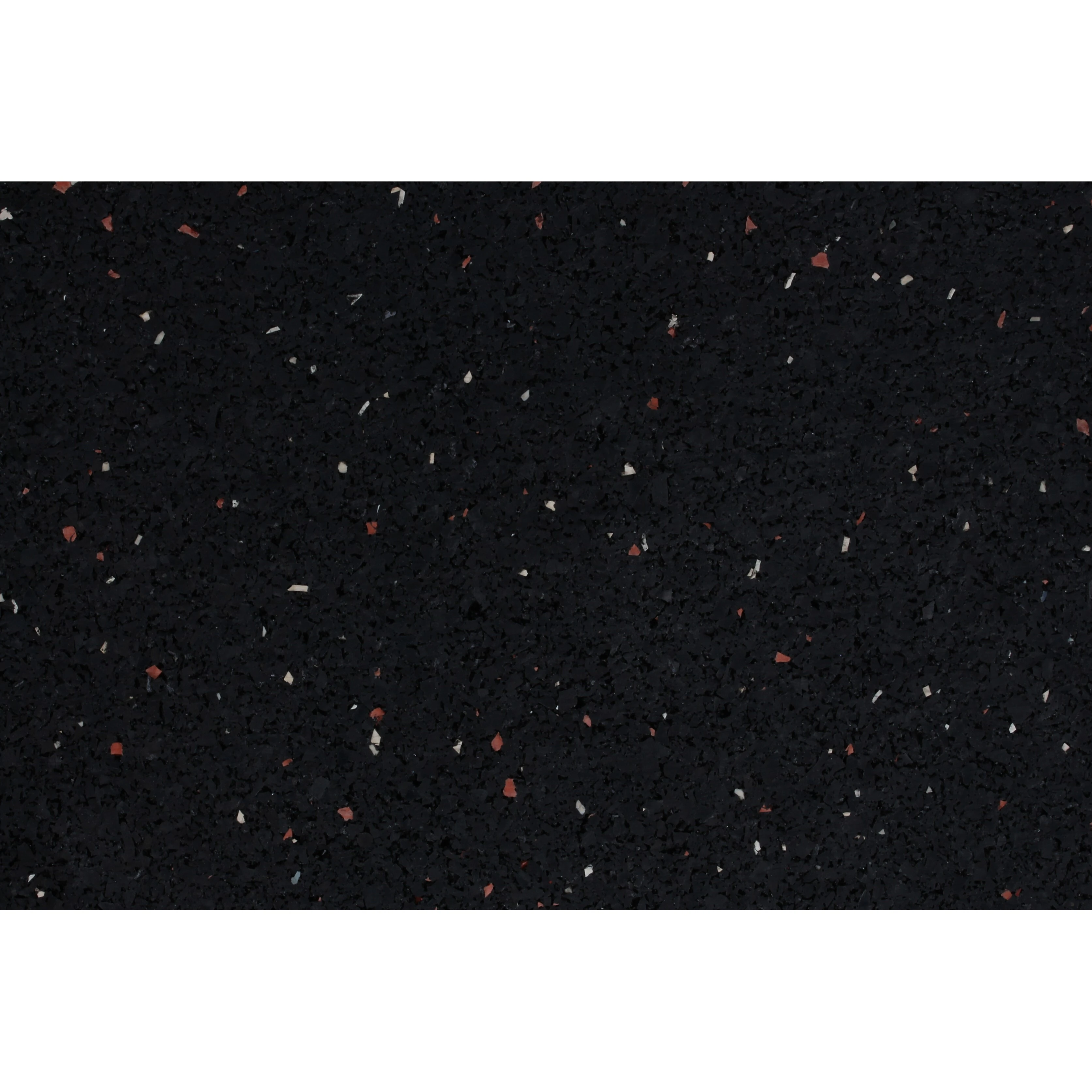 Gummi-Granulatmatte GS  10,0 mm stark in schwarz