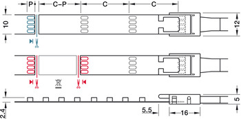 Häfele Loox5 LED Band 2080 | RGB | 5 m Länge