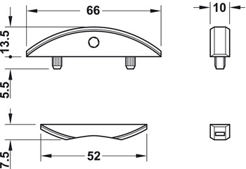 Verbinder & Bodenträger - Verbinder Lamello Clamex P-14/10 Medius