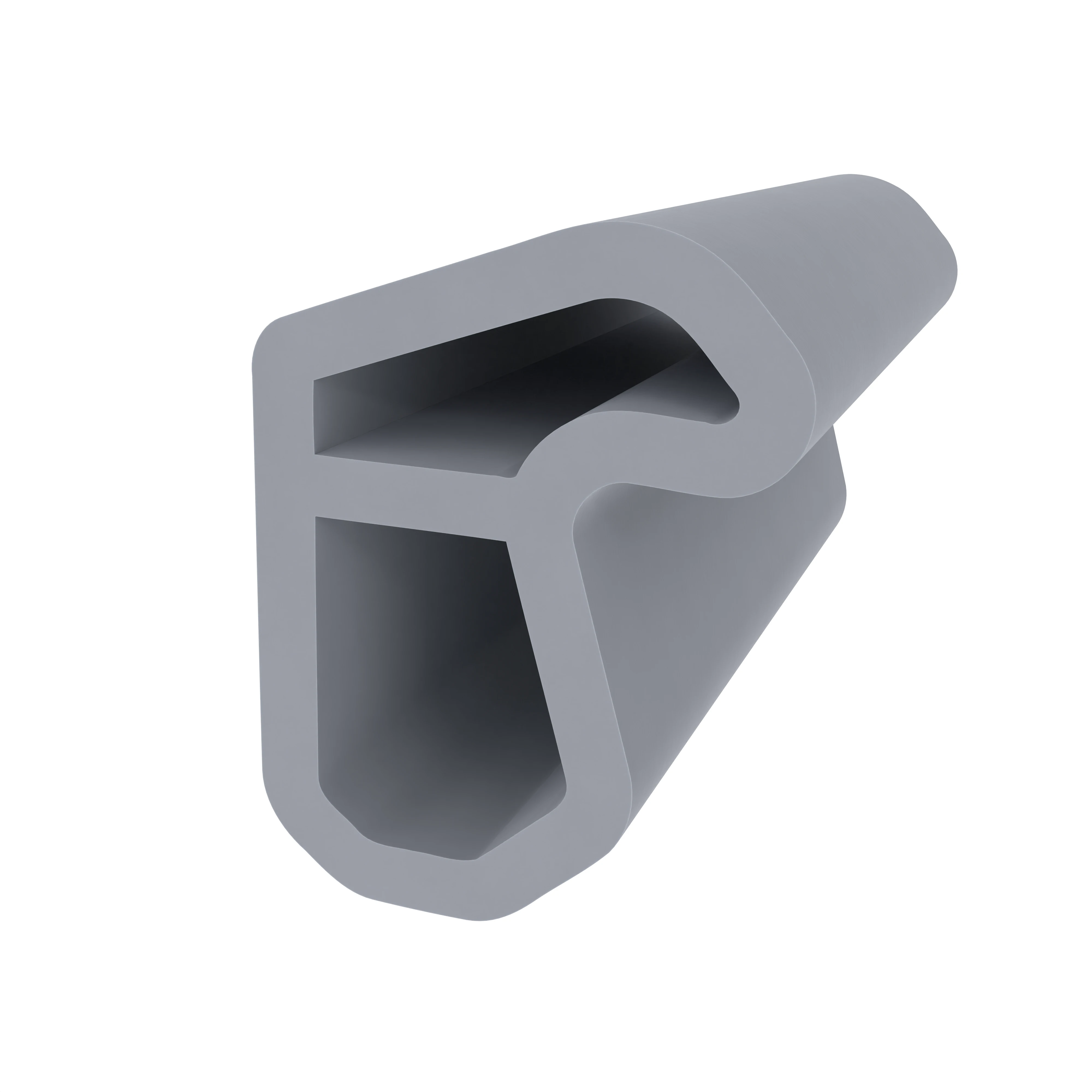 Stahlzargendichtung für Stahlprofile | 12 mm Breite | Farbe: grau