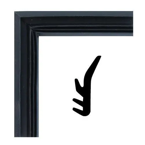 Dichtungsecken - Dichtungsecke für Holzzargendichtung F0191 | Farbe: schwarz