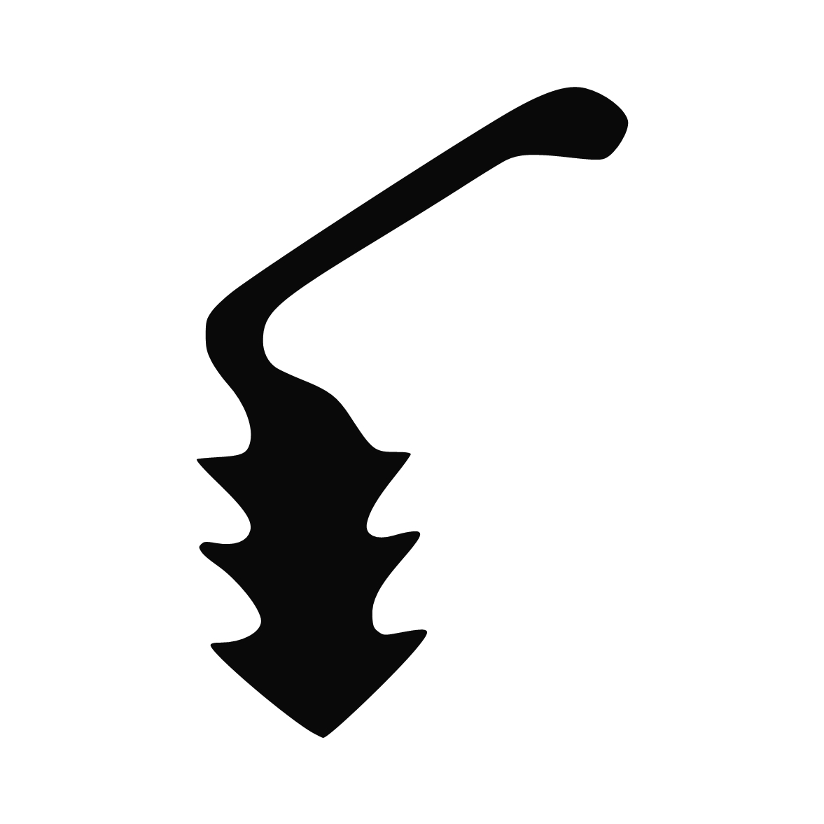 Lippendichtungen - Anschlagdichtung mit Lippe und profiliertem Fuß | 11 mm Höhe | Farbe: schwarz