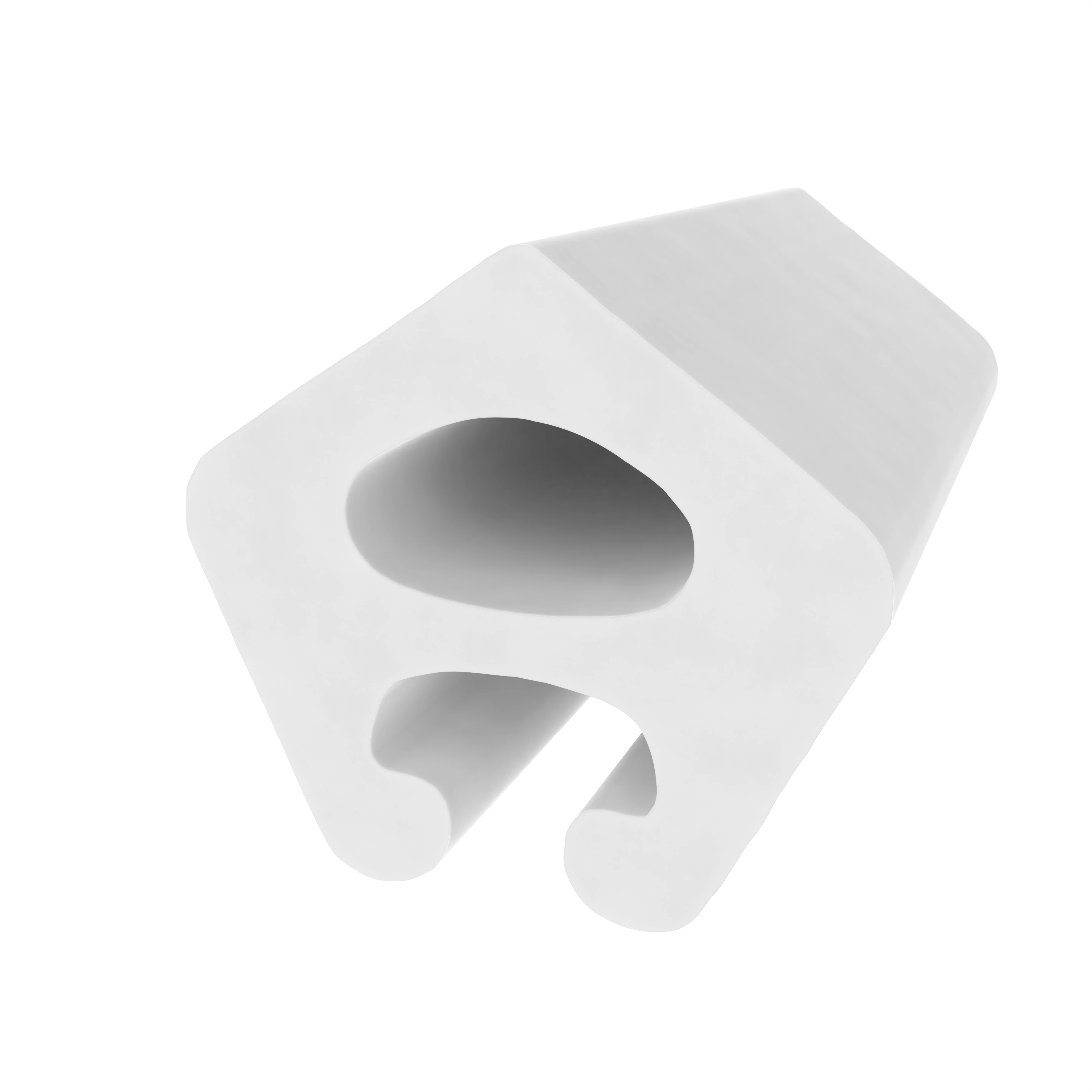 Verglasungsdichtungen - Verglasungsdichtung für Fenster | 10 mm Breite | Farbe: weiß