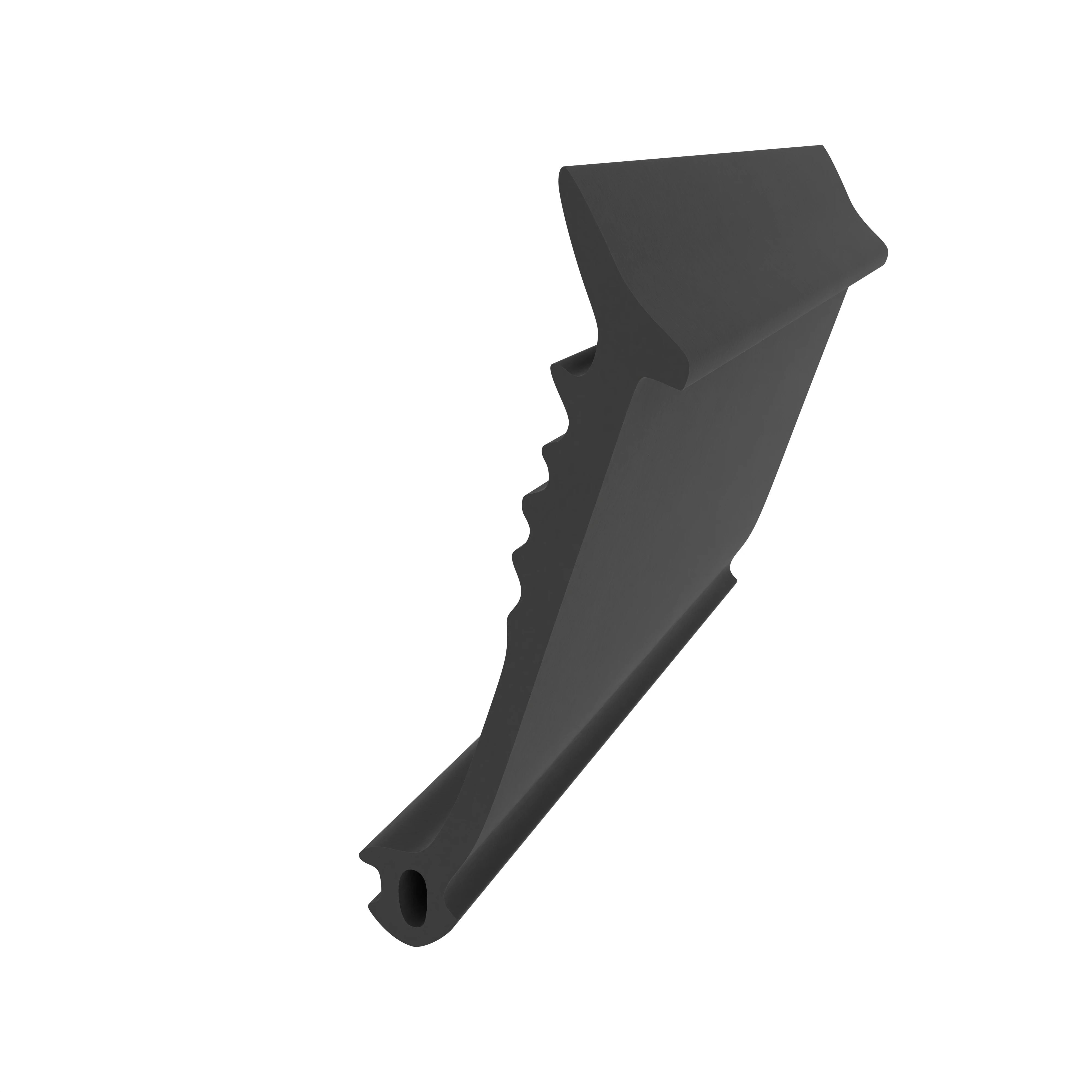 Verglasungsdichtung für Fenster | 35 mm Höhe | Farbe: schwarz Verglasungsdichtung für Fenster | 35 mm Höhe | Farbe: schwarz