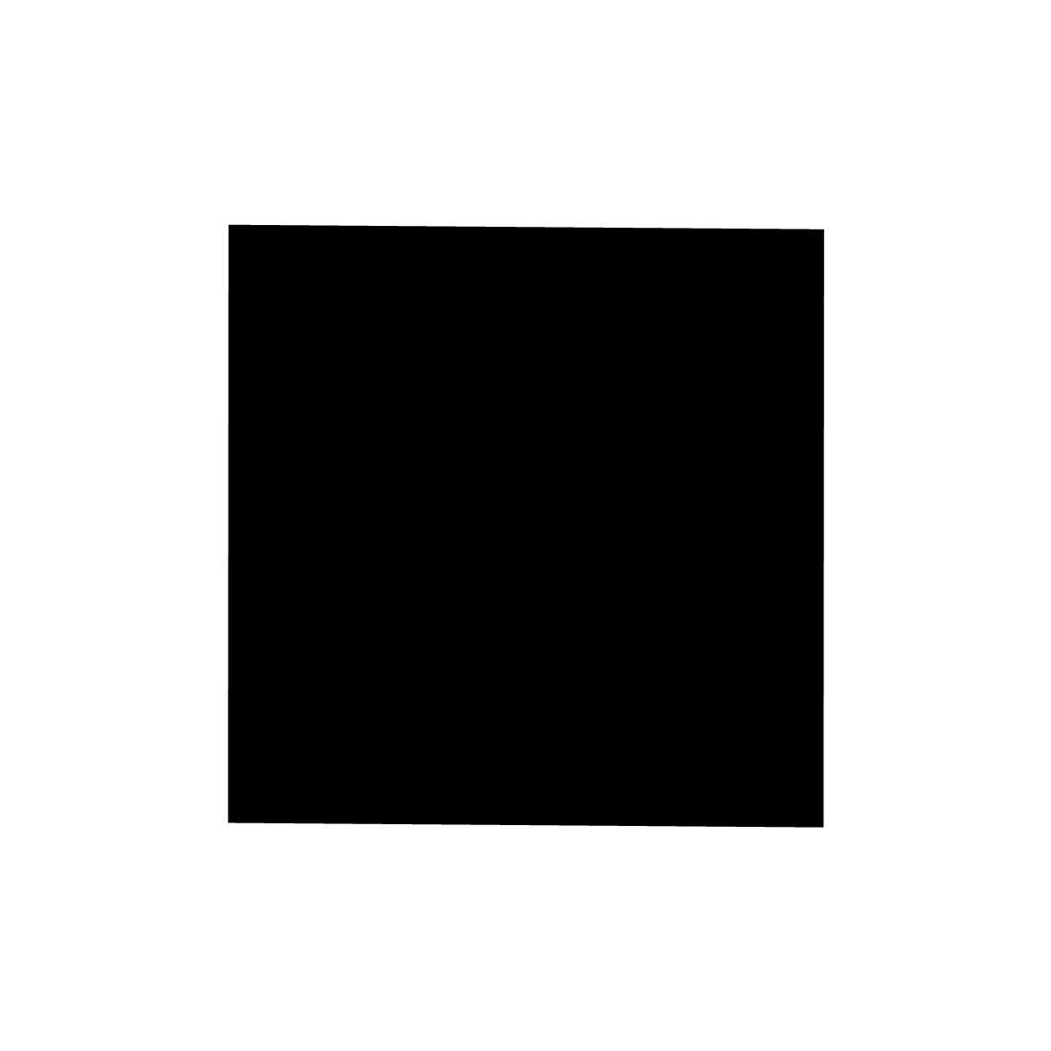 Moosgummidichtung vierkant | 18 mm Höhe | Farbe: schwarz