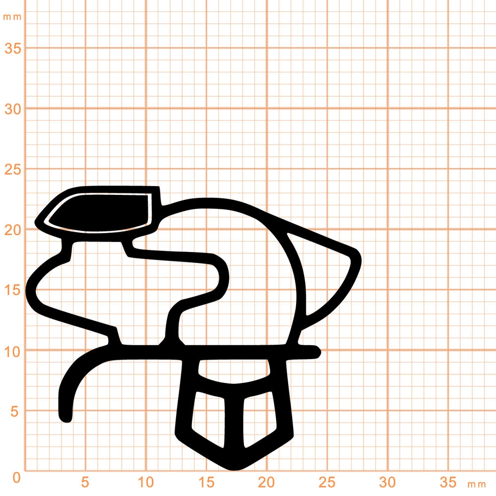 Kühlschrankdichtungen - Kühlschrankdichtungsrahmen | Höhe: 23,6 mm | Farbe: weiß