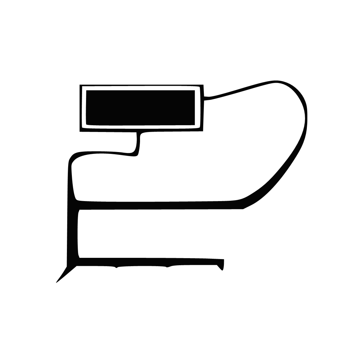 Zum Schrauben - Kühlschrankdichtungsrahmen | Höhe: 16,6 mm | Farbe: grau