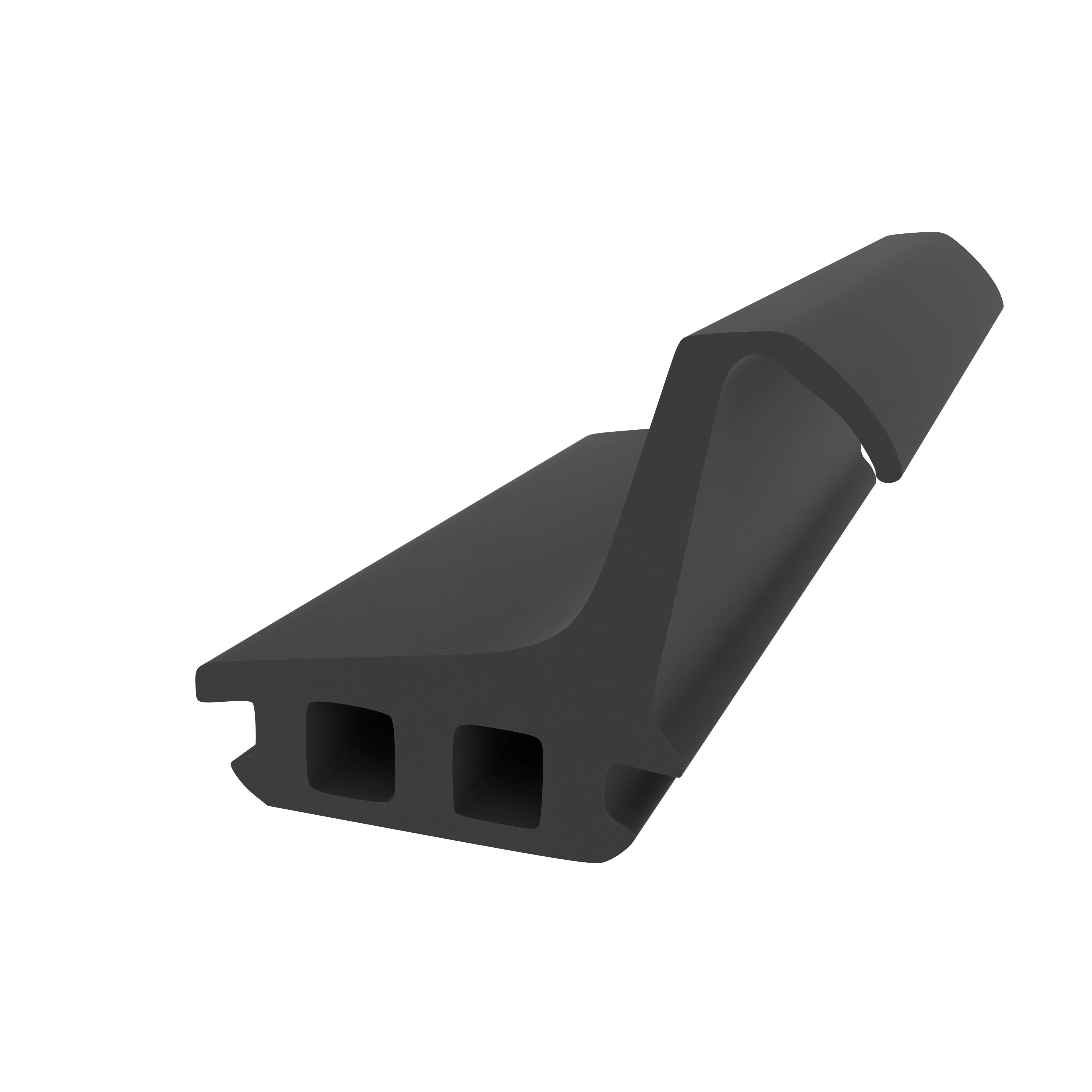 Mitteldichtungen - Mitteldichtung für Metall- und Alufenster | 22 mm Höhe | Farbe: schwarz