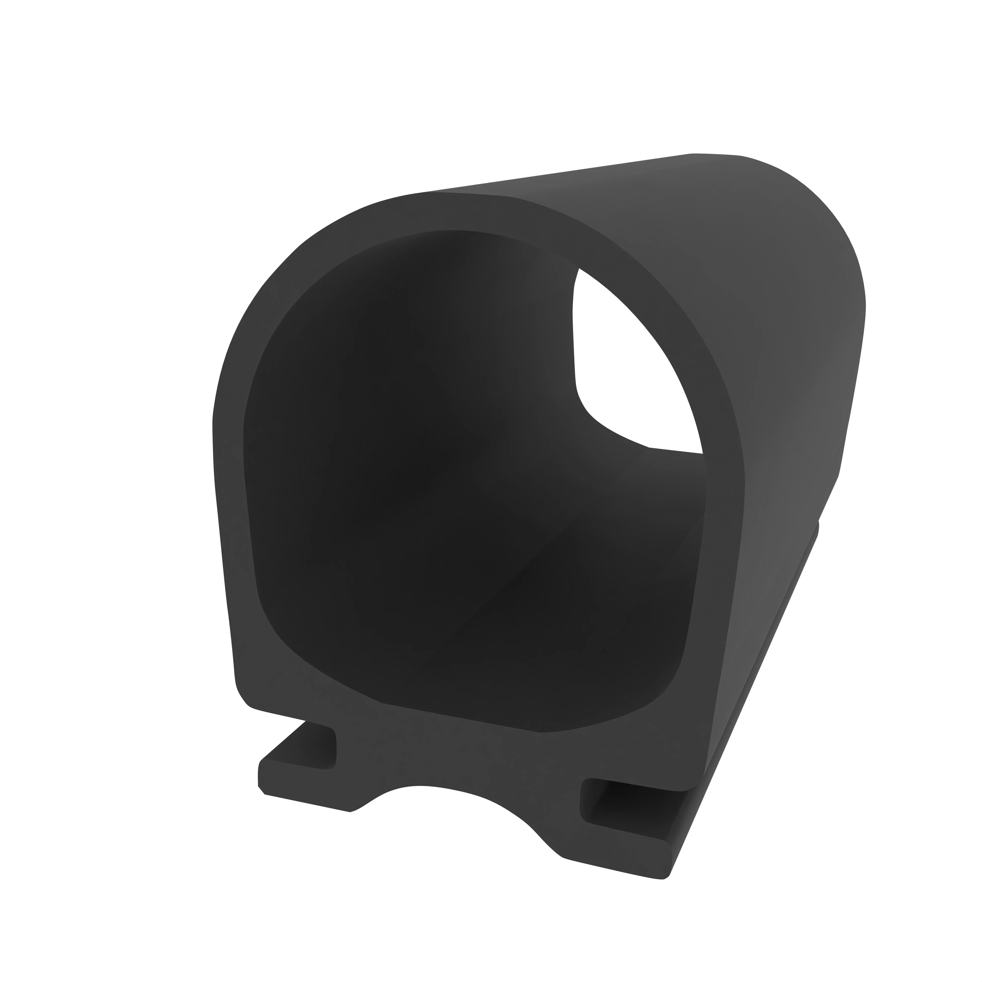 OP-Tür- und Garagentordichtungen - Garagentor / OP-Türdichtung in schwarz