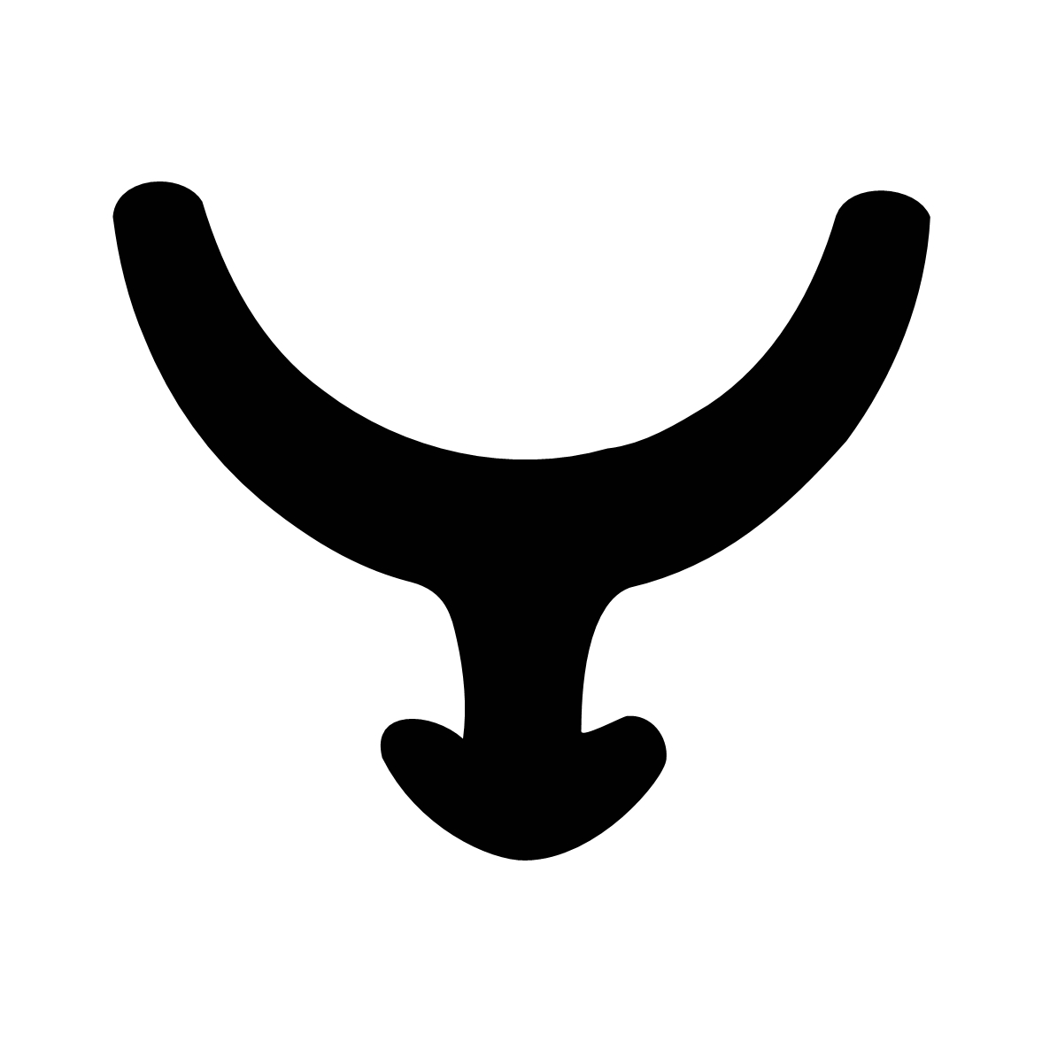 Anschlagdichtung mit Lippe und profiliertem Fuß | 8 mm Höhe | Farbe: weiß