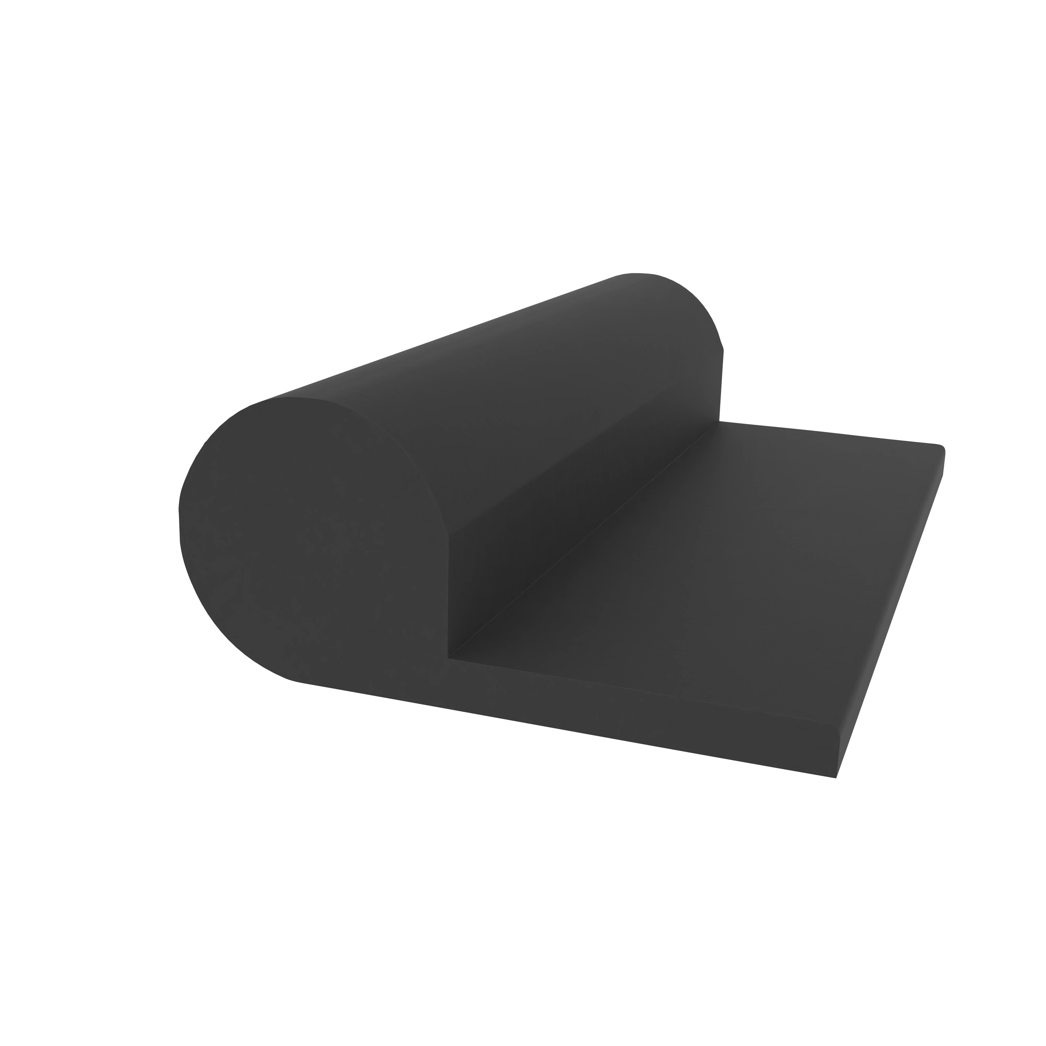Kühlschrankdichtung Meterware | Höhe: 14 mm | Farbe: schwarz