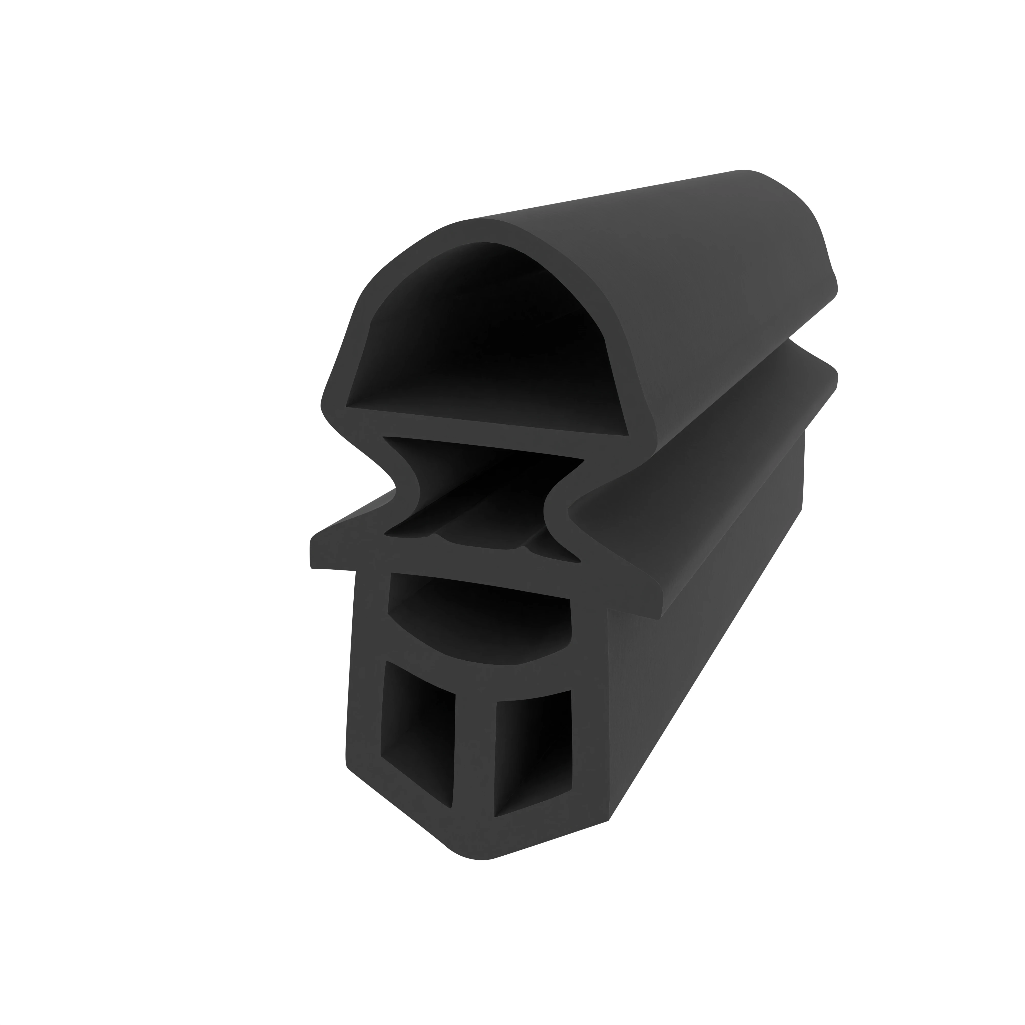 Kühlschrankdichtungen - Kühlschrankdichtungsrahmen | Höhe: 11 mm | Farbe: schwarz