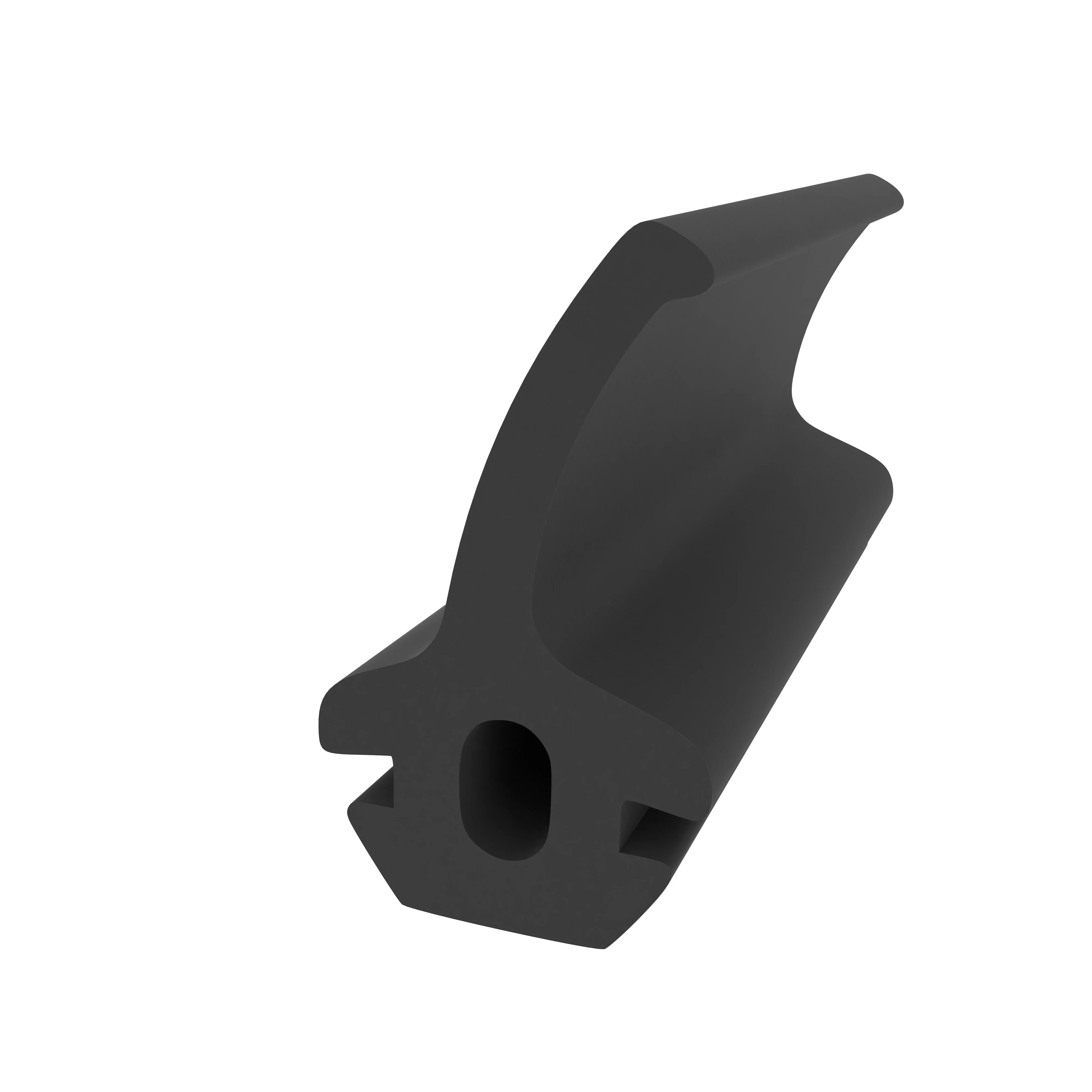 Mitteldichtungen - Mitteldichtung für Metall- und Alufenster | 19 mm Höhe | Farbe: schwarz