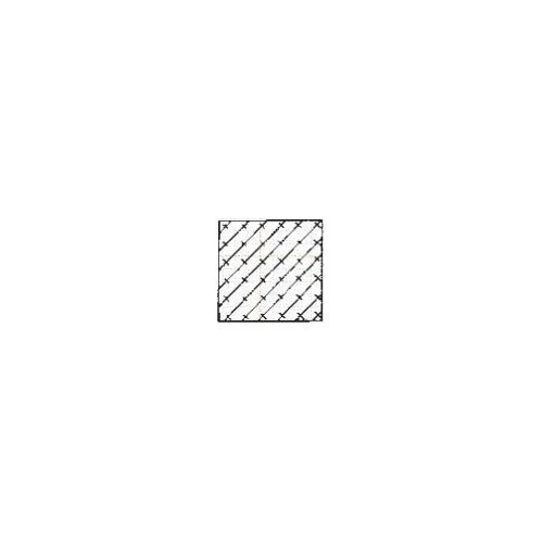 Moosgummidichtung vierkant | 8 mm Höhe | Farbe: grau