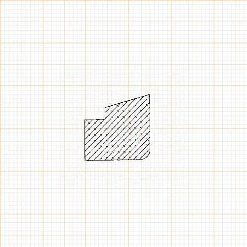 Türrahmen Dichtung - Stahlzargendichtung für Stahlrahmen | 15 mm Breite | Farbe: grau