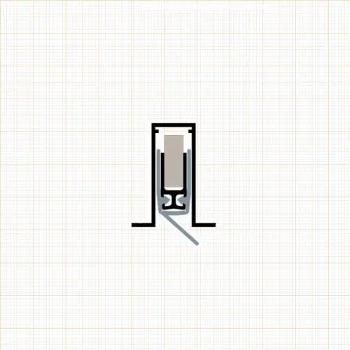 Planet RF Absenkdichtung | DIN Links | Länge: 1450 mm 