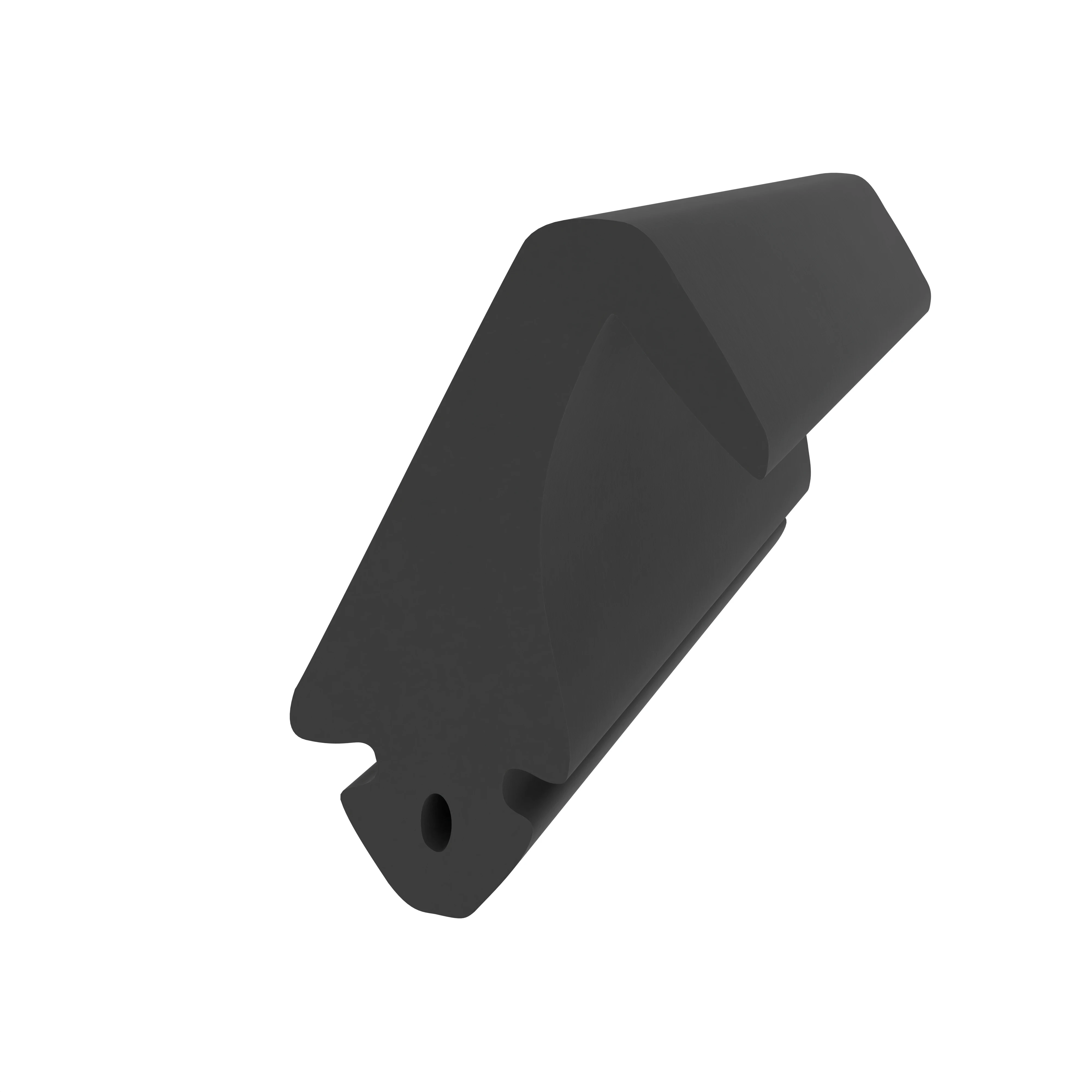 Mitteldichtung für Kunststofffenster | Höhe: 22 mm | Farbe: schwarz