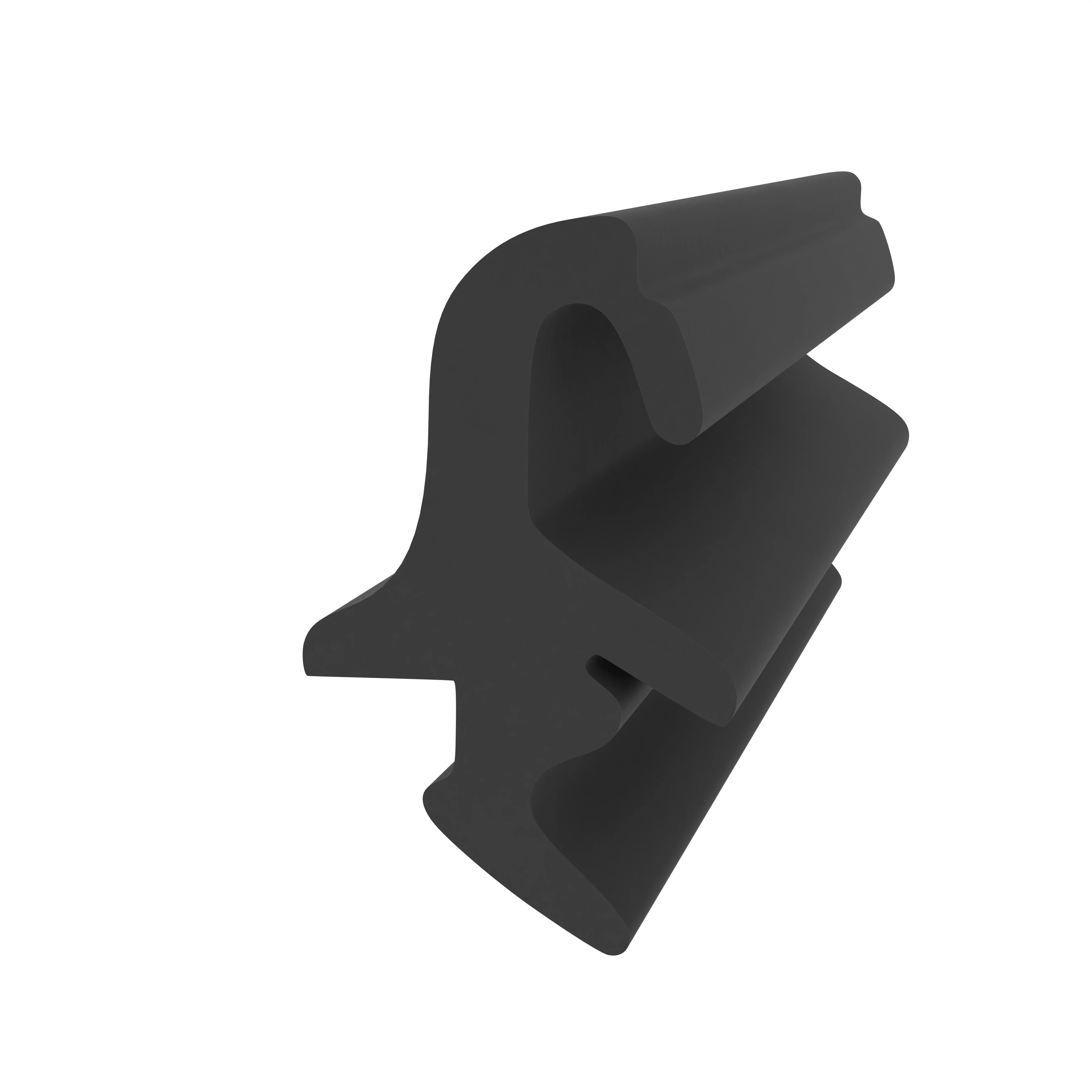 Mitteldichtung für Metall- und Alufenster | 21 mm Höhe | Farbe: schwarz Mitteldichtung für Metall- und Alufenster | 21 mm Höhe | Farbe: schwarz