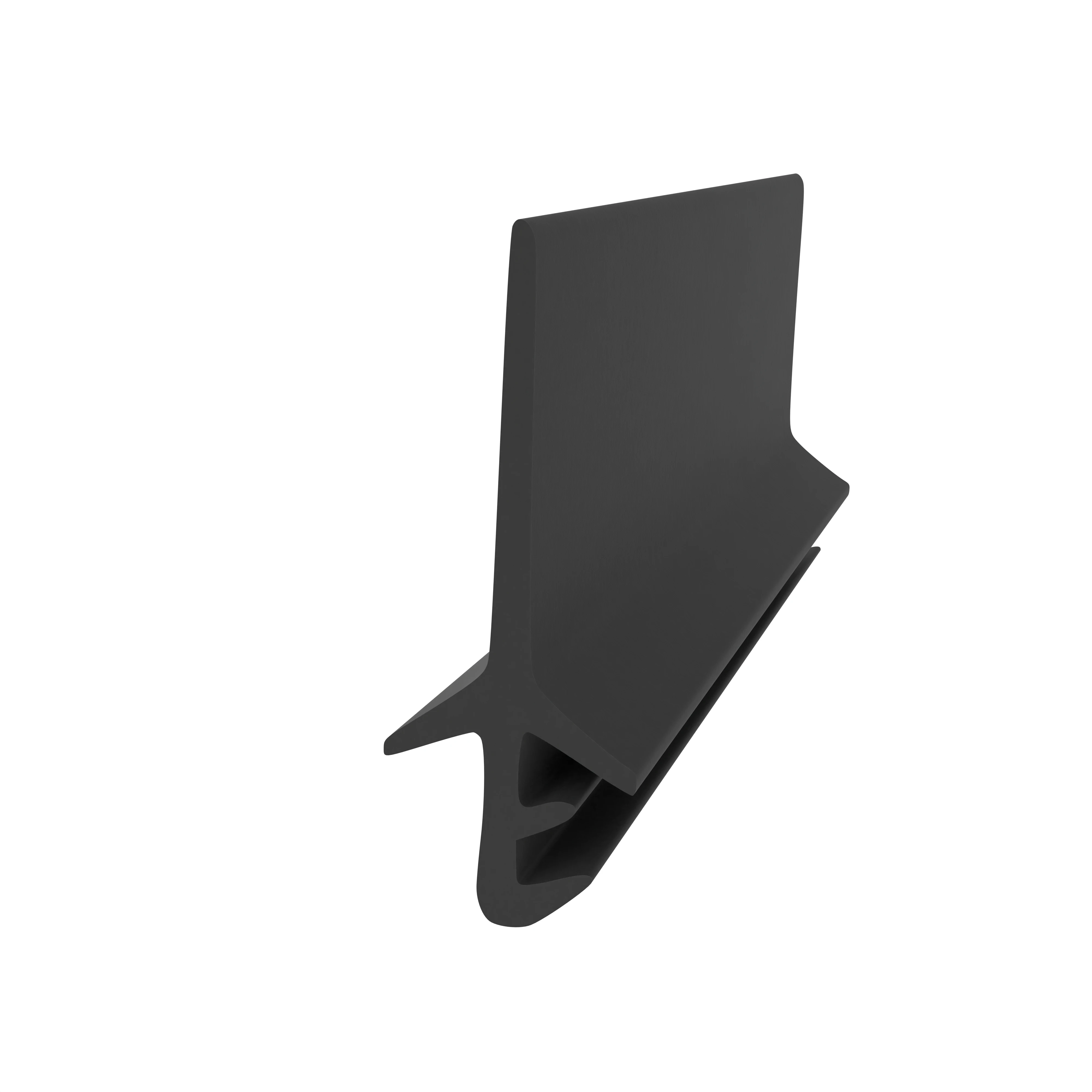 Holzzargendichtung für Zimmertüren | 3 - 4 mm Nutbreite | Farbe: schwarz