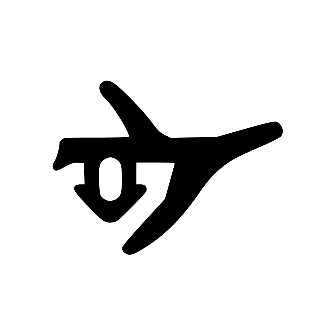 Anschlagdichtung für Fenstern mit seitlichem Anschlag | 14 mm Breite | Farbe: schwarz