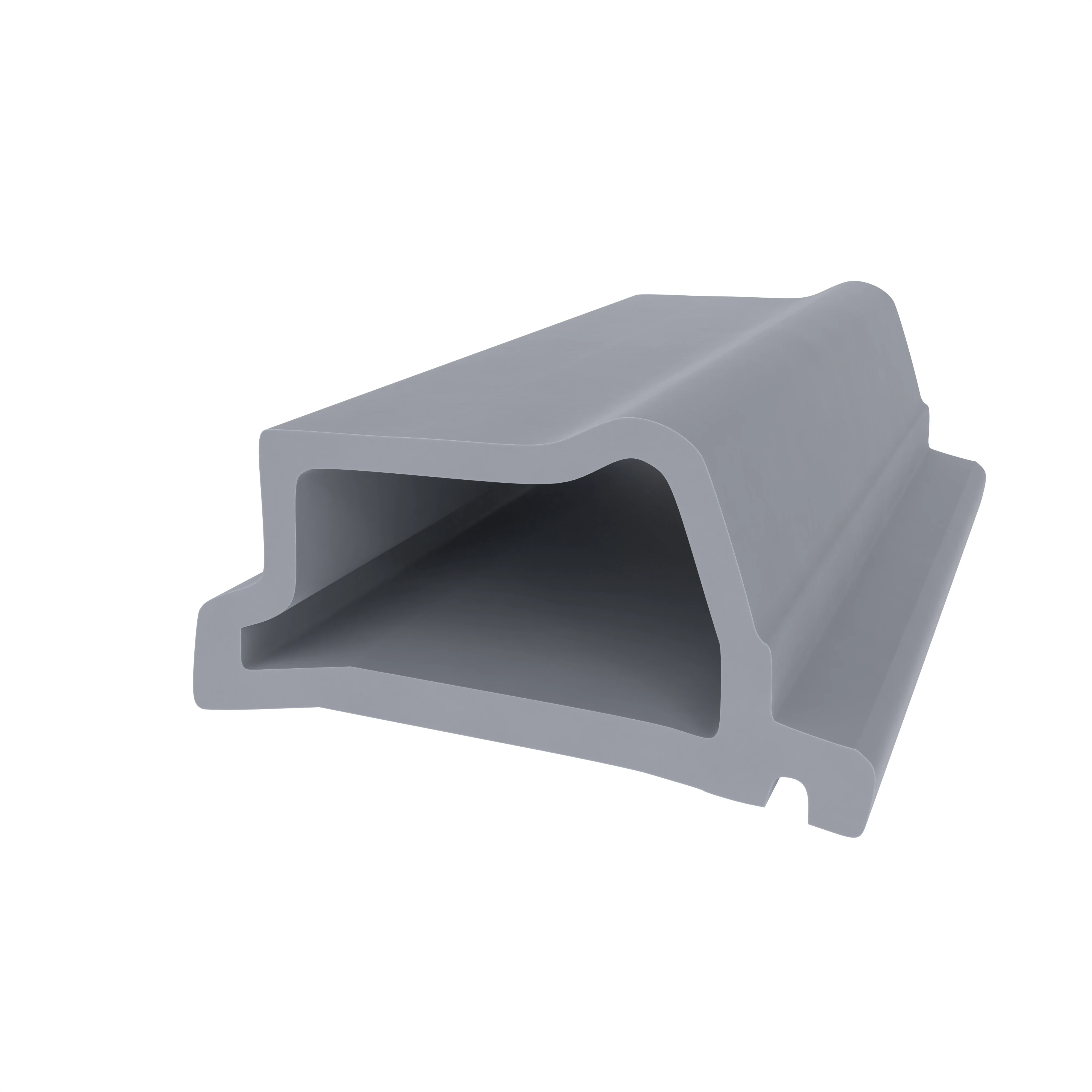 Stahlzargendichtung für Stahlzargen | 17 mm Höhe | Farbe: grau