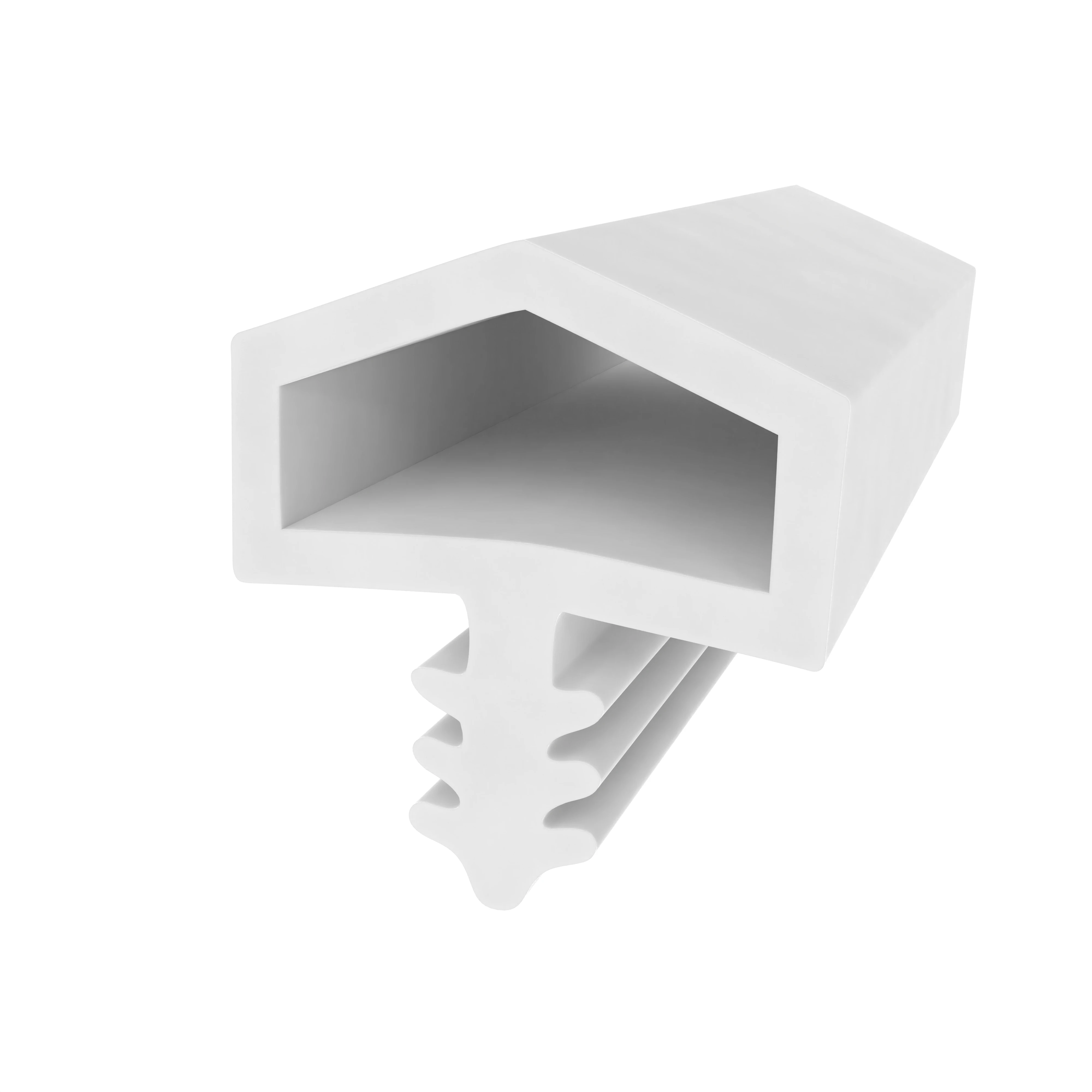 Türrahmen Dichtung - Holzzargendichtung für Zimmertüren | 2,8 mm Nutbreite | Farbe: weiß