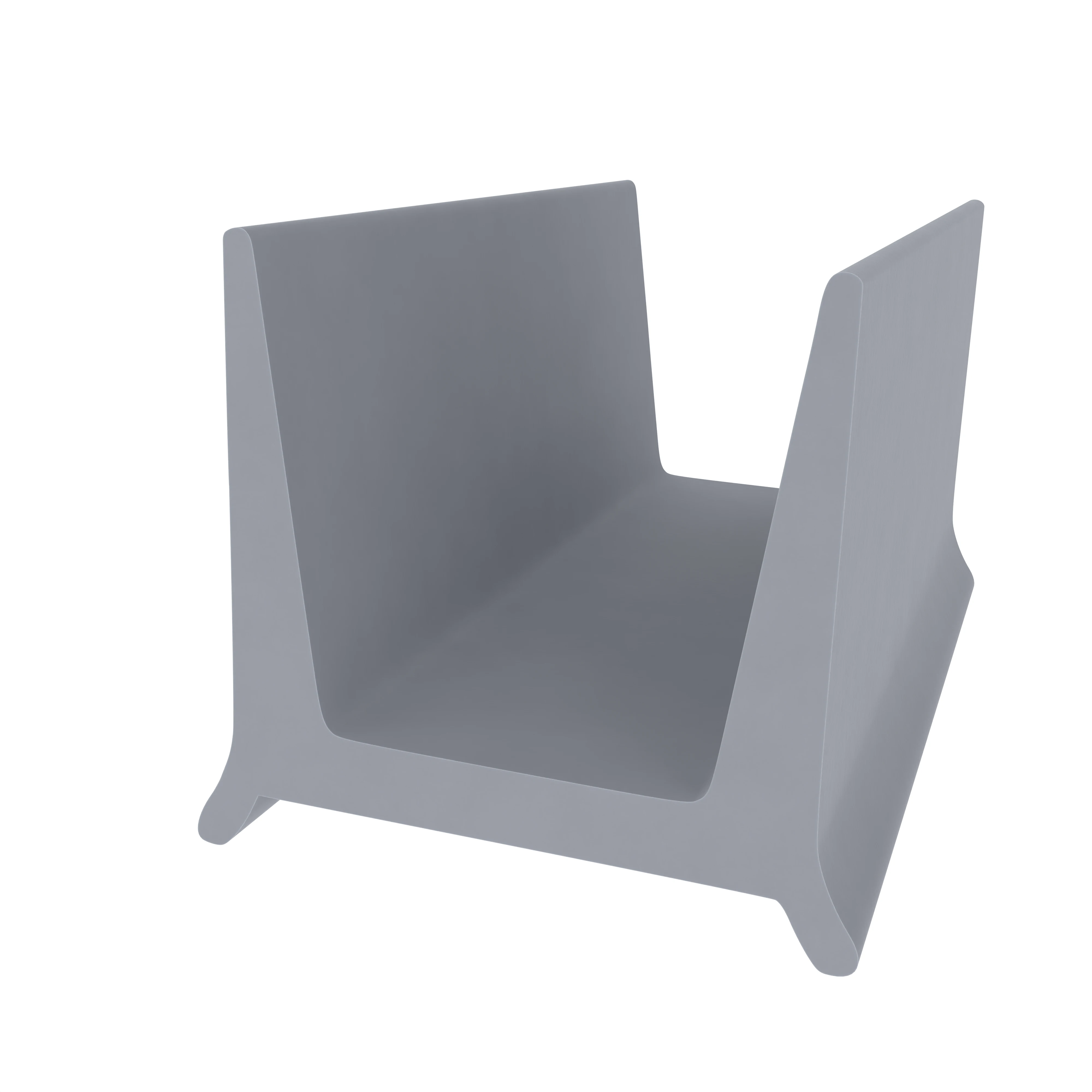 Zum Schrauben - Kühlschrankdichtung Meterware | Höhe: 16,5 mm | Farbe: grau