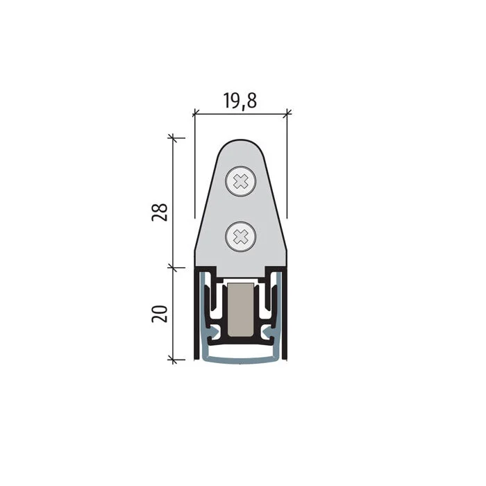 Planet MF Absenkdichtung | Länge: 960 mm