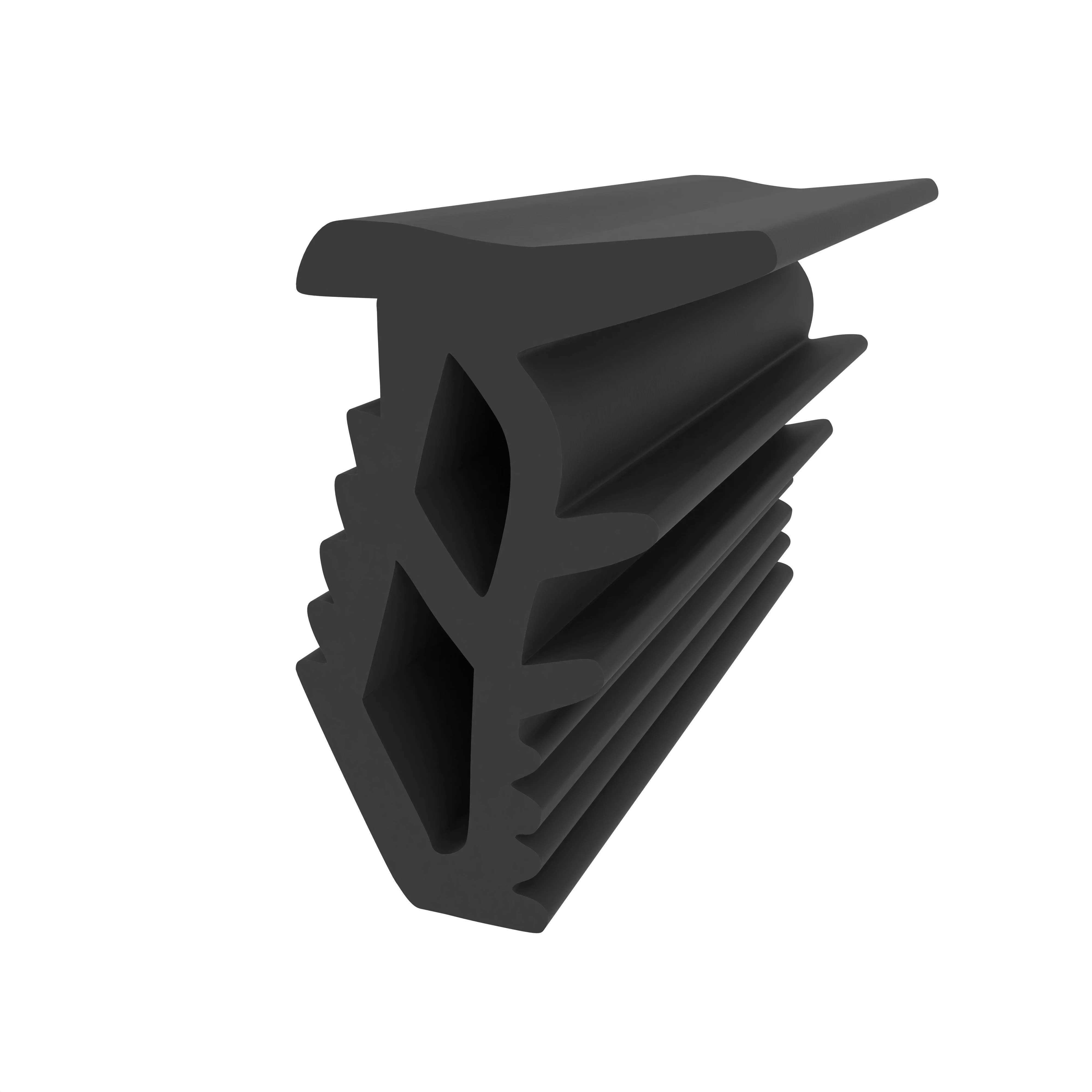 Verglasungsdichtungen - Verglasungsdichtung für Fenster | 12 mm Breite | Farbe: schwarz