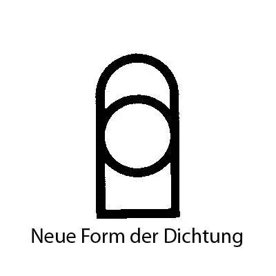 Türrahmen Dichtung - Stahlzargendichtung für Stahlzargen | 10 mm Breite | Farbe: grau