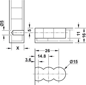 Starterkit für Cabineo-Verbinder von Lamello | Farbe: weiß