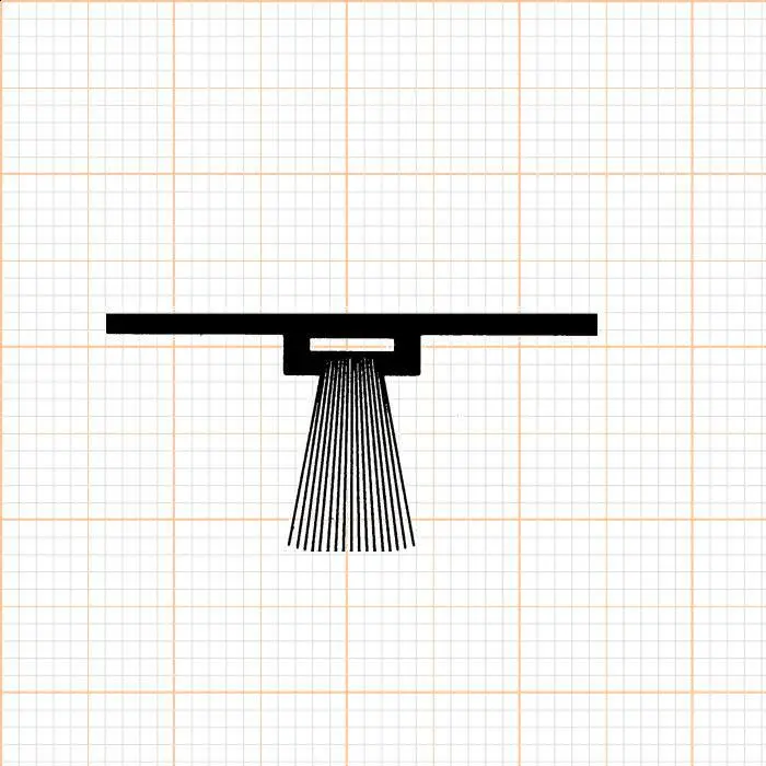 Bürstendichtung in alu-werkblank