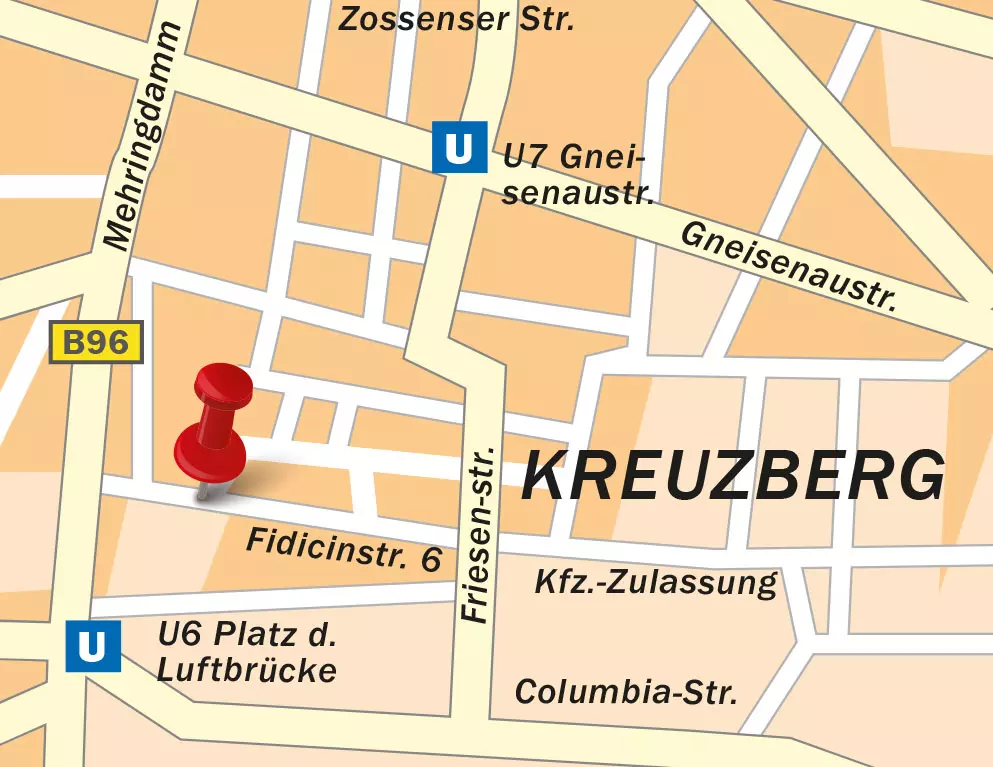 Karte von Graf Dichtung in Kreuzberg