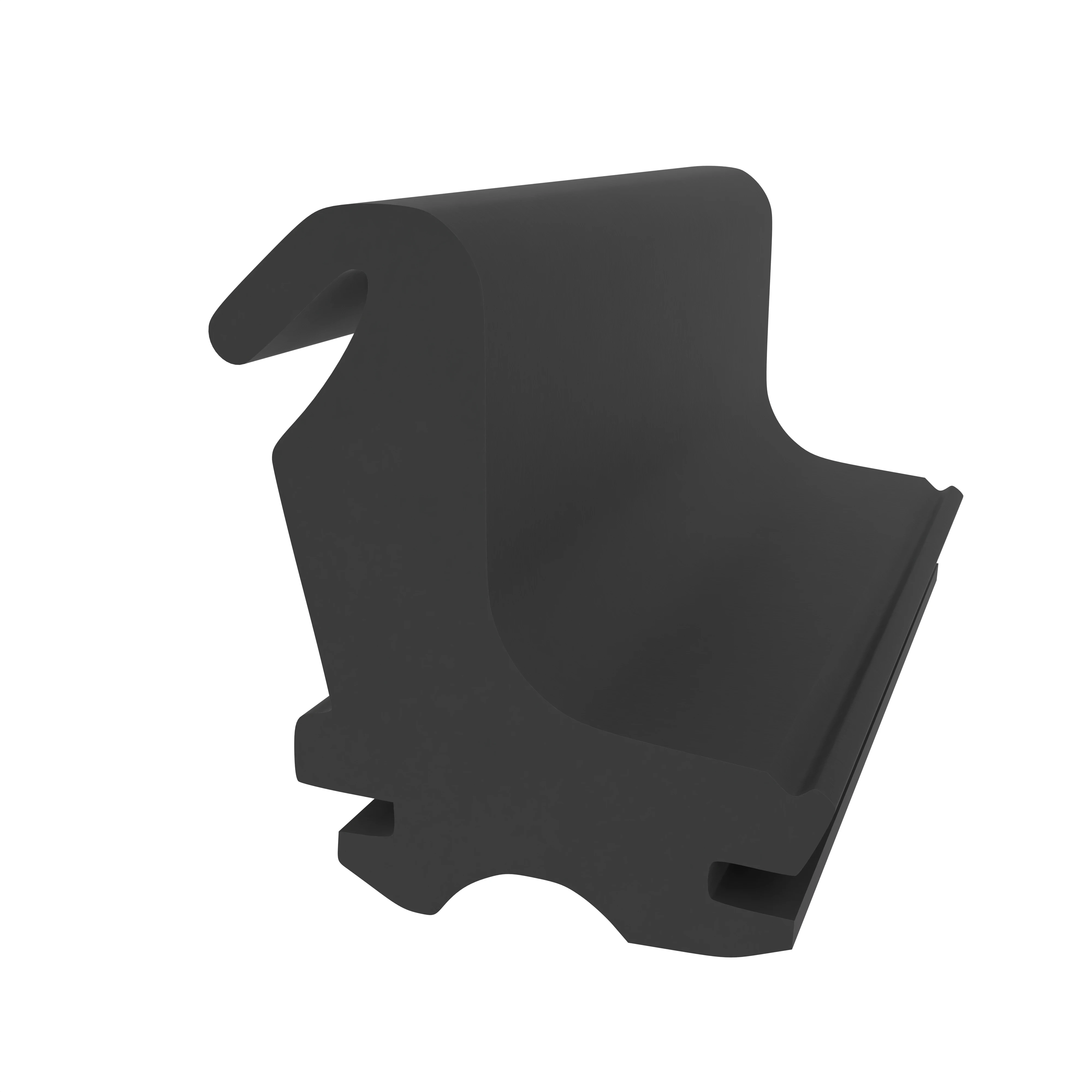 Türrahmen Dichtung - Mitteldichtung für Metall- und Alufenster | 17 mm Höhe | Farbe: schwarz