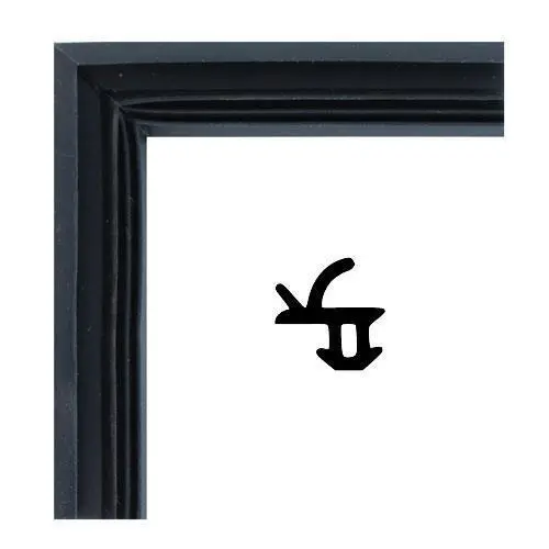 Dichtungsecken - Dichtungsecke für Anschlagdichtung F1015 | Farbe: schwarz