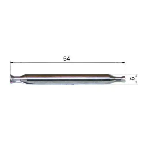 Fräser für Schwalbenschwanzfuß | Wegoma DF550 Vario | Länge: 54 mm