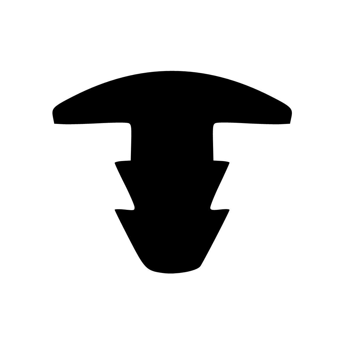 Treppenstufenprofile - Treppenstufendichtung | Höhe: 12 mm | Farbe: weiß