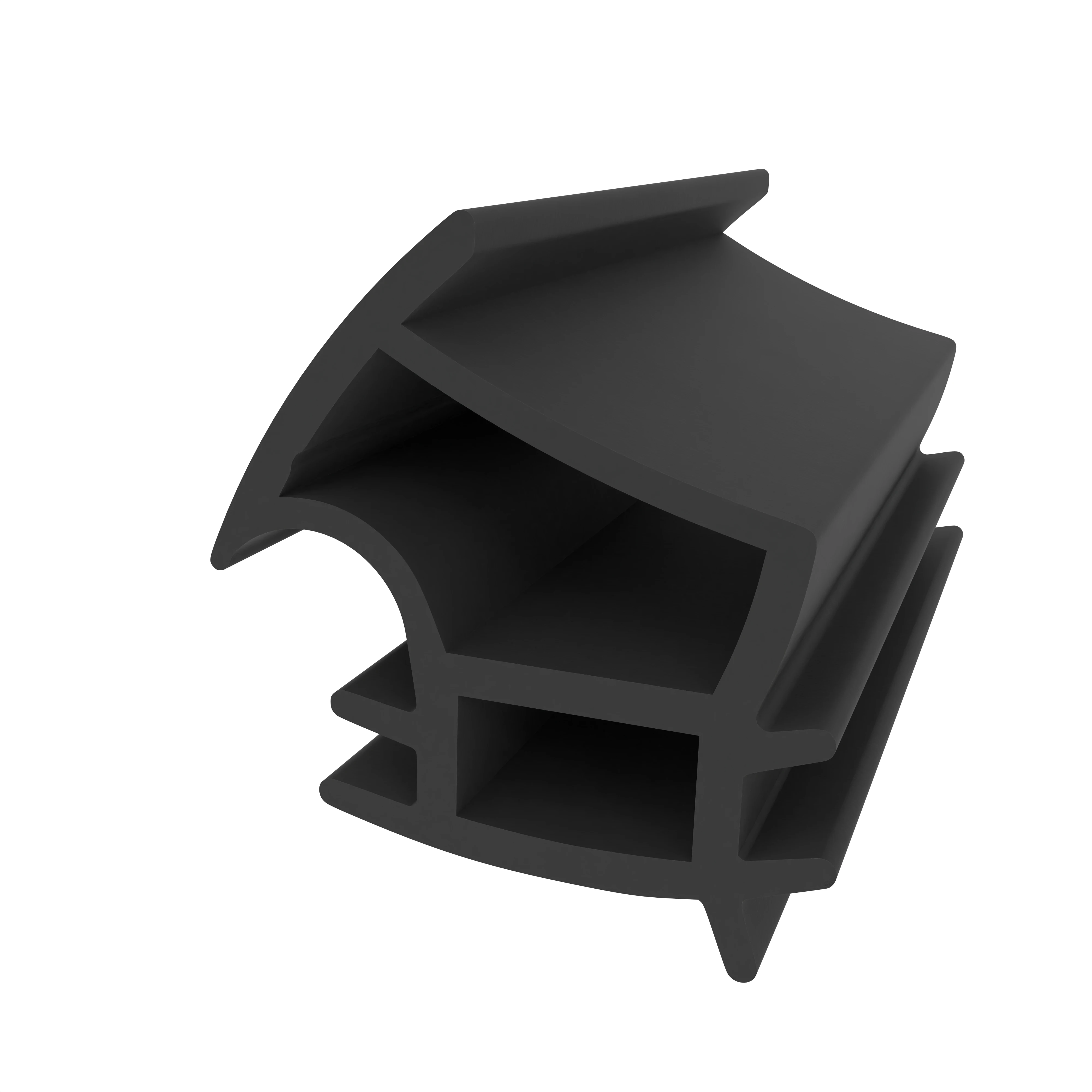 Stahlzargendichtung für Novoferm C-190 Stahltüren | 15 mm Breite | Farbe: schwarz Stahlzargendichtung für Novoferm C-190 Stahltüren | 15 mm Breite | Farbe: schwarz