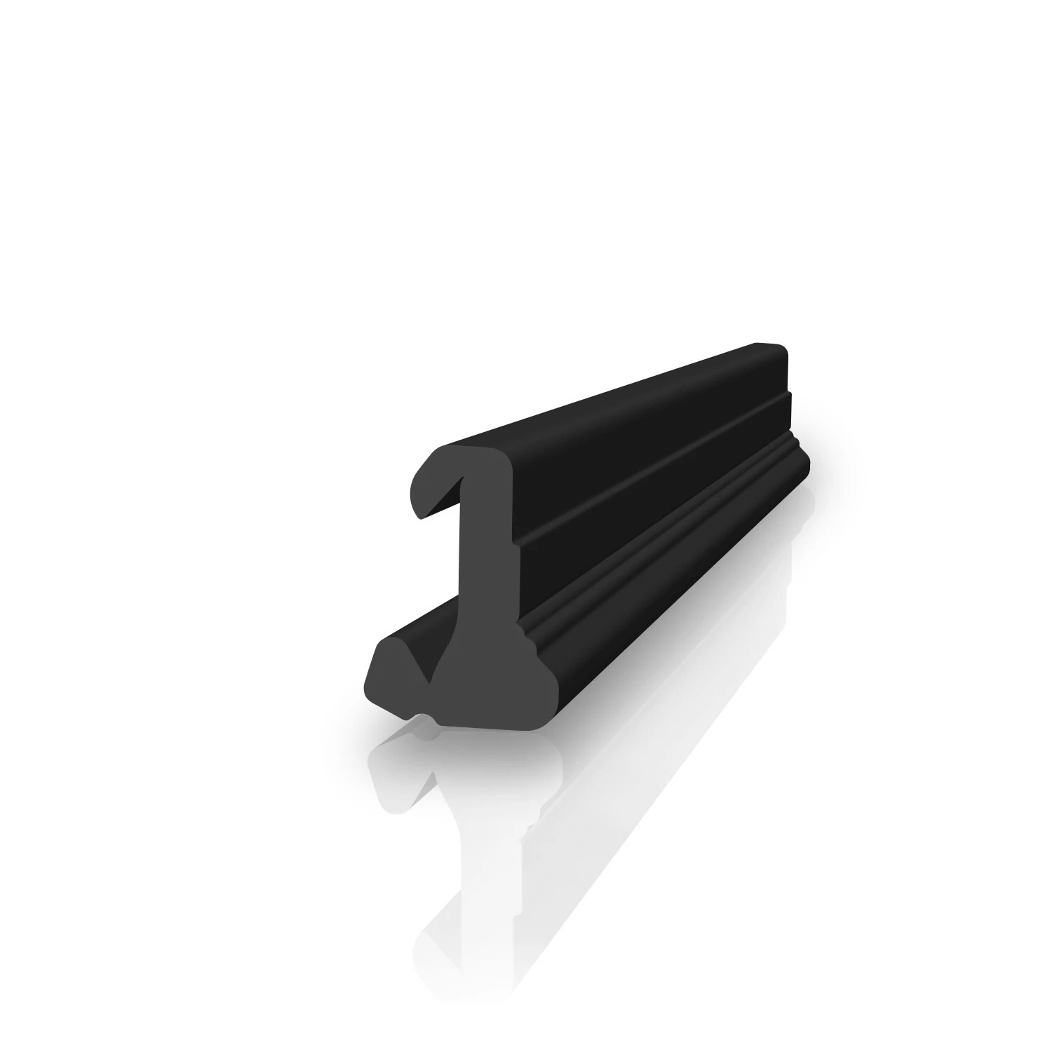 Mitteldichtung für JANSEN Metallfenster | 15 mm Höhe | Farbe: schwarz