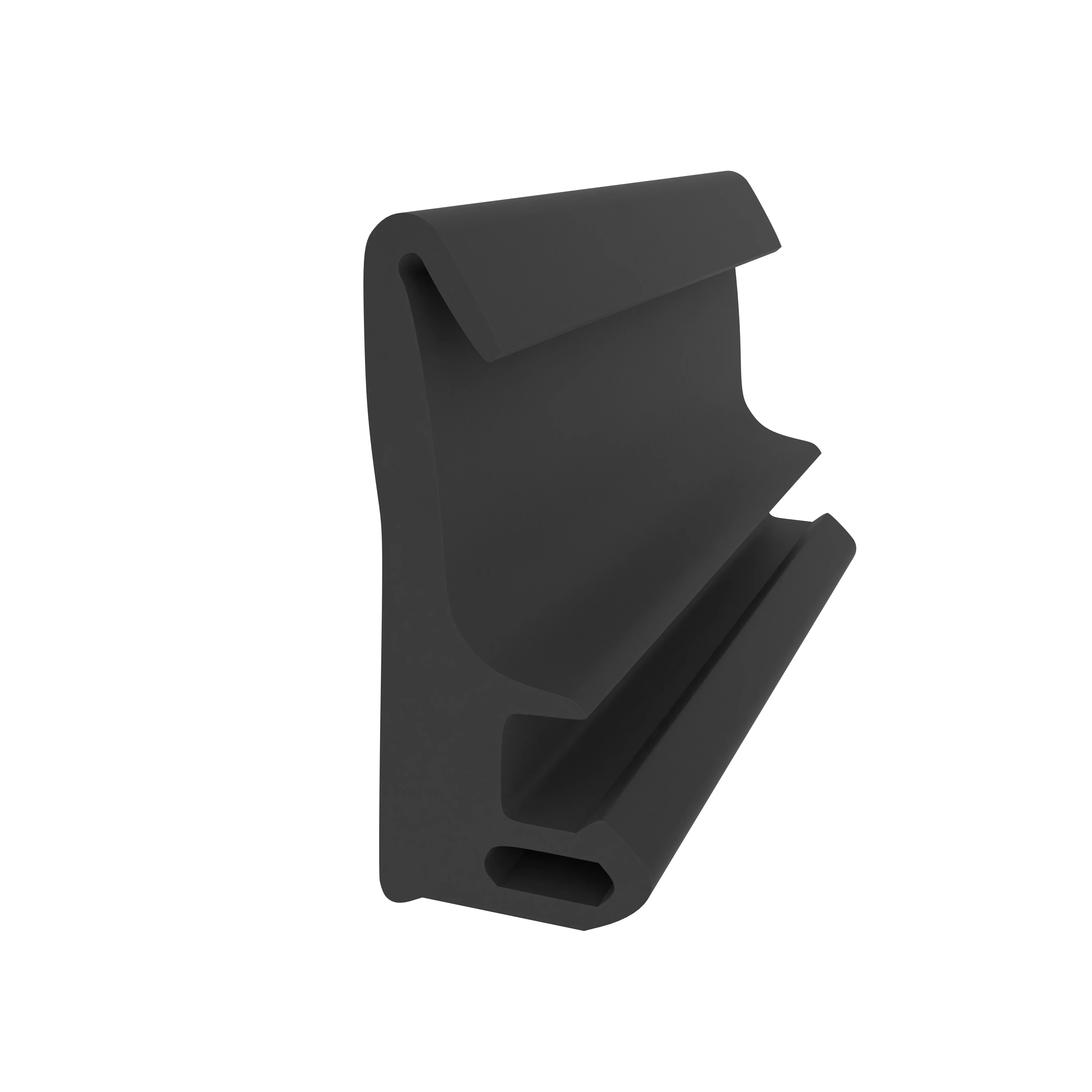 Mitteldichtung für Metall- und Alufenster | 22 mm Höhe | Farbe: schwarz Mitteldichtung für Metall- und Alufenster | 22 mm Höhe | Farbe: schwarz