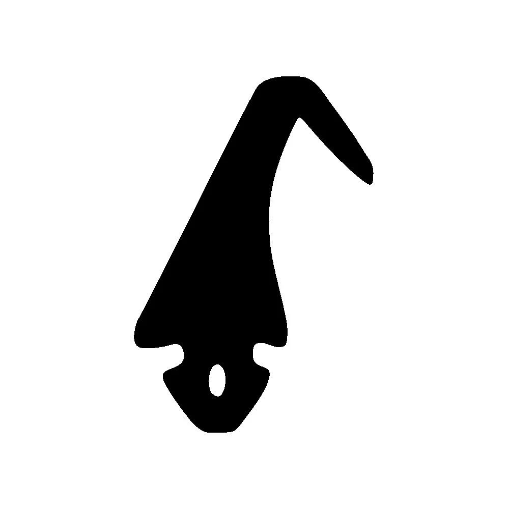 Mitteldichtung für Kunststofffenster | Höhe: 22 mm | Farbe: schwarz