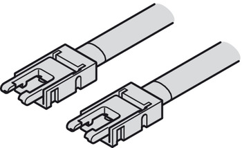 Beleuchtung - Verbindungsleitung für Häfele Loox5 | LED-Bänder: 8 mm, monochrom | Länge: 2000 mm