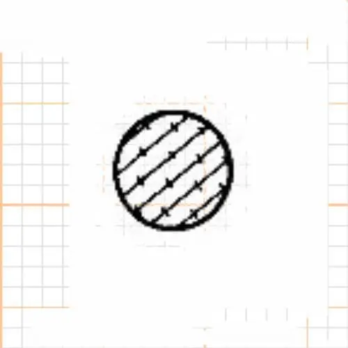 Moosgummi - Rundschnurprofil | 6 mm Durchmesser | Farbe: grau