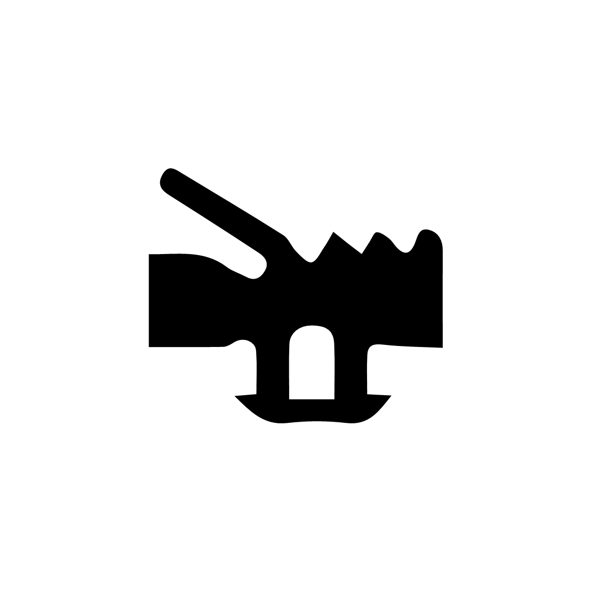 Glasauflage- und Fassadendichtungen - Verglasungsdichtung für Wicona Fenster | 10 mm Breite | Farbe: schwarz