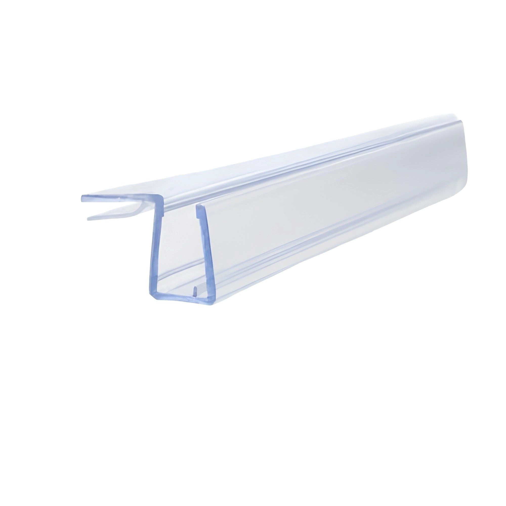 Dusch-Eckanschlagprofil | Glasstärke: 6 – 8 mm | Farbe: transparent