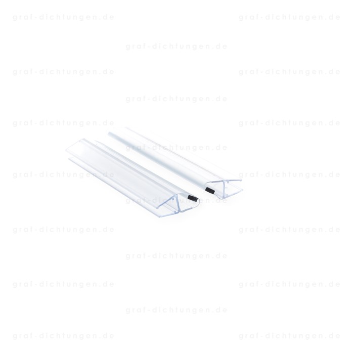 Dusch-Magnetprofil Glas-Glas fluchtend (6-8 mm / 2010 mm) Dusch-Magnetprofil Glas-Glas fluchtend (6-8 mm / 2010 mm)