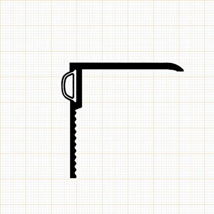 Bodenschwellen Türschwelle - Renovierungsschienen für Bodenschwellen | Breite: 45 mm | Farbe: silber