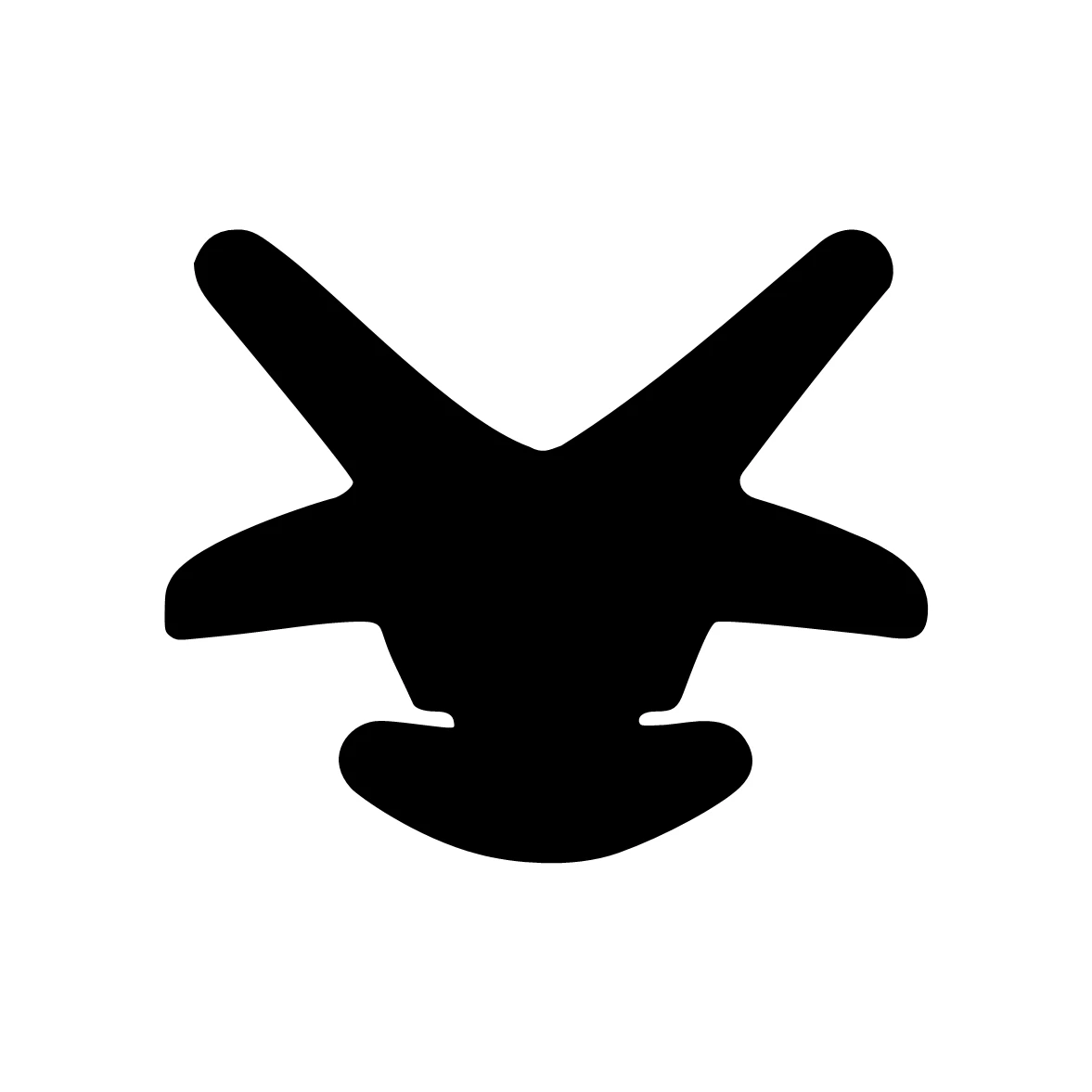 Lippendichtungen - Anschlagdichtung mit Lippe und profiliertem Fuß | 6 mm Höhe | Farbe: schwarz